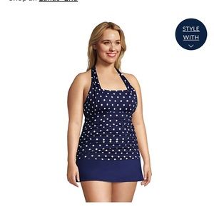 Land’s End mix and match Tankini suit